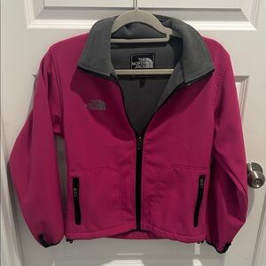 The North Face Women’s Fuchsia and Gray Jacket